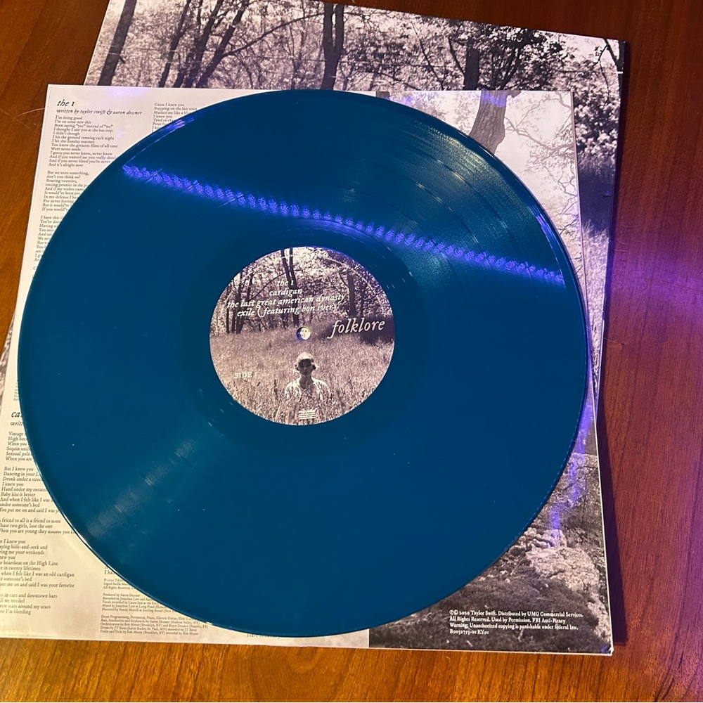 Taylor Swift LIMITED EDITION Folklore Vinyl